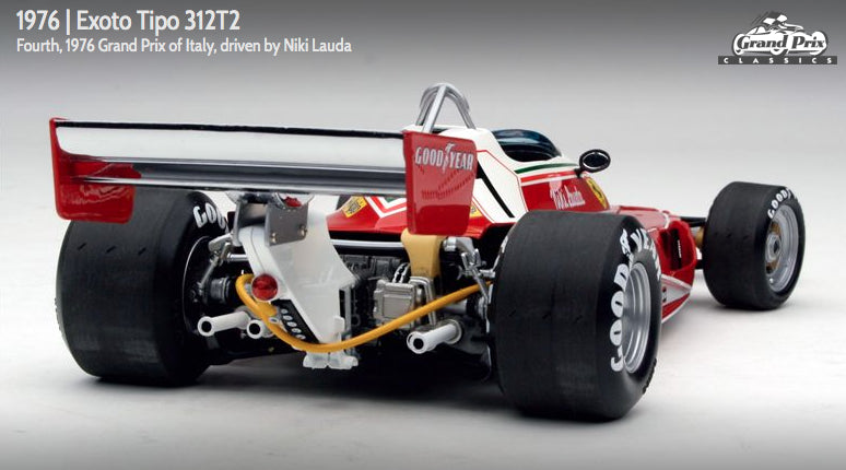 Exoto scala 1:18 articolo GPC97131 Grand Prix Classics Collection Ferrari 312T2 - Niki Lauda