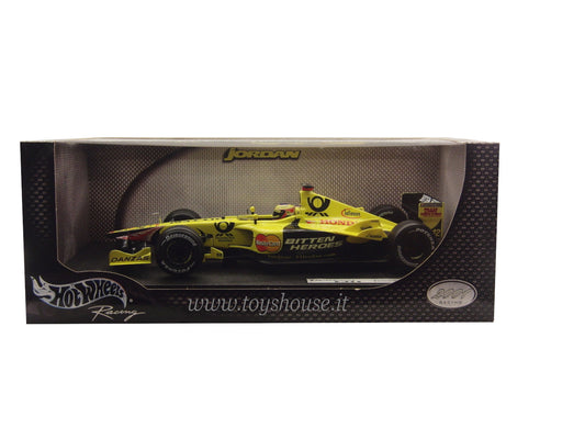 Hot Wheels scala 1:18 articolo 50197 Racing Jordan EJ11 Trulli 2001