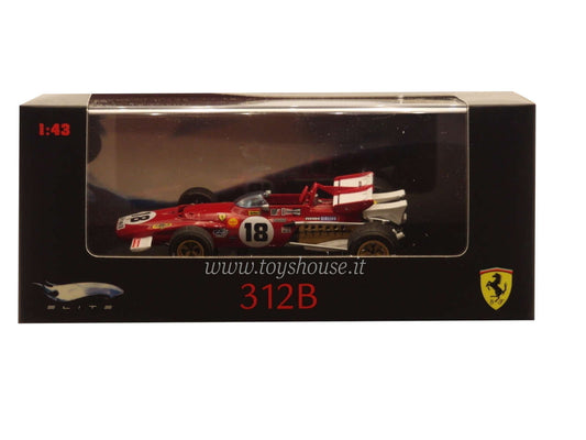 Hot Wheels 1:43 scale item N5588 Elite Ferrari 312B Ickx 1970 (GP Canada) Limited Edition 10000 pcs