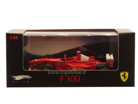 Hot Wheels 1:43 scale item N5587 Elite Ferrari F300 Schumacher 1998 (GP Silverstone) Limited Edition 10000 pcs