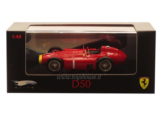 Hot Wheels scala 1:43 articolo P9947 Elite Ferrari D50 Fangio 1956 (GP Gemania) Ed.Lim. 10000 pz