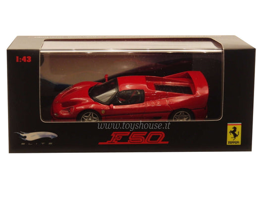 Hot Wheels 1:43 scale item P9933 Elite Ferrari F50 Limited Edition 10000 pcs