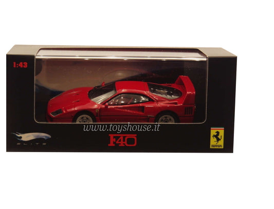 Hot Wheels 1:43 scale item P9931 Elite Ferrari F40 Limited Edition 10000 pcs