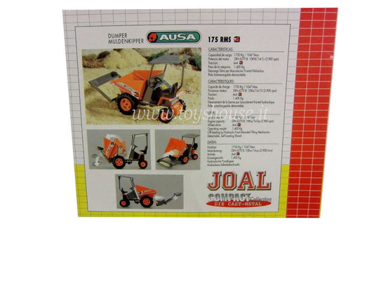 JOAL scala 1:20 articolo 287 AUSA D175 RMS Dumper
