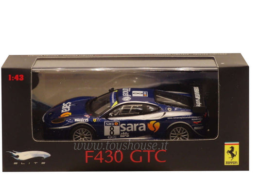 Hot Wheels scala 1:43 articolo P9952 Elite Ferrari F430 GTC 2007 (Vince Italian Champion) Ed.Lim. 10000 pz