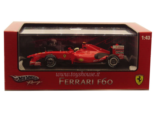 Hot Wheels scala 1:43 articolo P9964 Racing Ferrari F60 Massa 2009