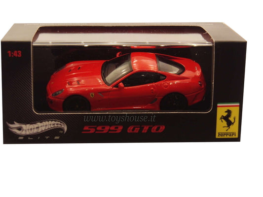 Hot Wheels 1:43 scale item T6933 Elite Ferrari 599 GTO 2010 Limited Edition 10000 pcs