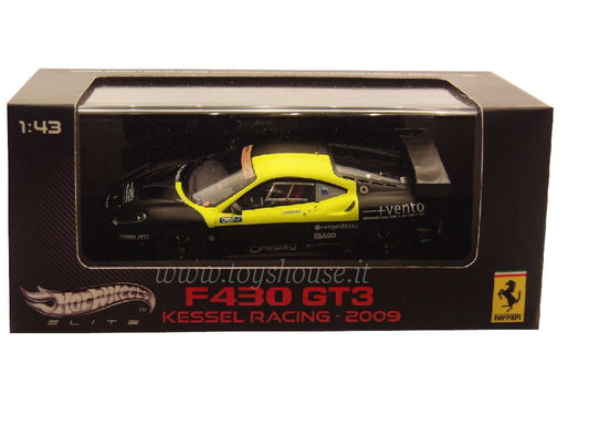 Hot Wheels 1:43 scale item V6683 Elite Ferrari F430 GT3 Kess Racing Ceccato 2009 (6h Vallelunga) Limited Edition 5000 pcs