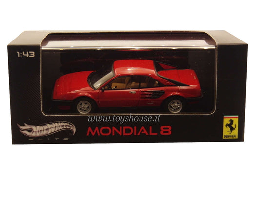 Hot Wheels 1:43 scale item V8381 Elite Ferrari Mondial 8 1982 Limited Edition 5000 pcs