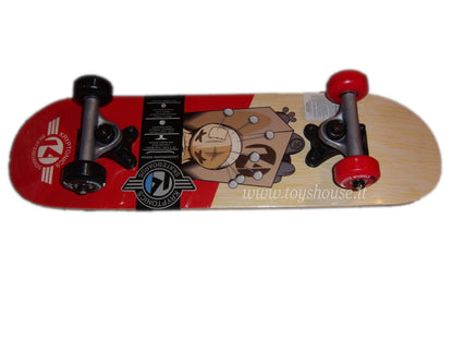 Krytonics California Skateboard 56cm con Tavola in Legno peso massimo  50kg