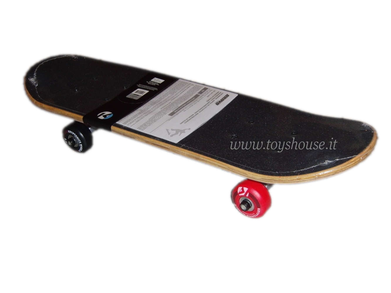 Krytonics California Skateboard 56cm con Tavola in Legno peso massimo  50kg