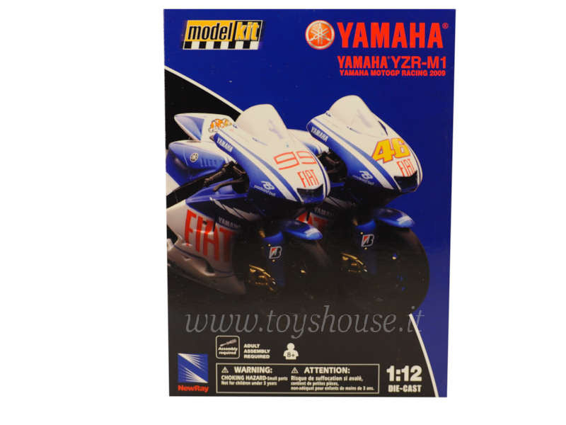 New Ray 1:12 scale item 57215 Kit Model Yamaha YZR-M1 2009