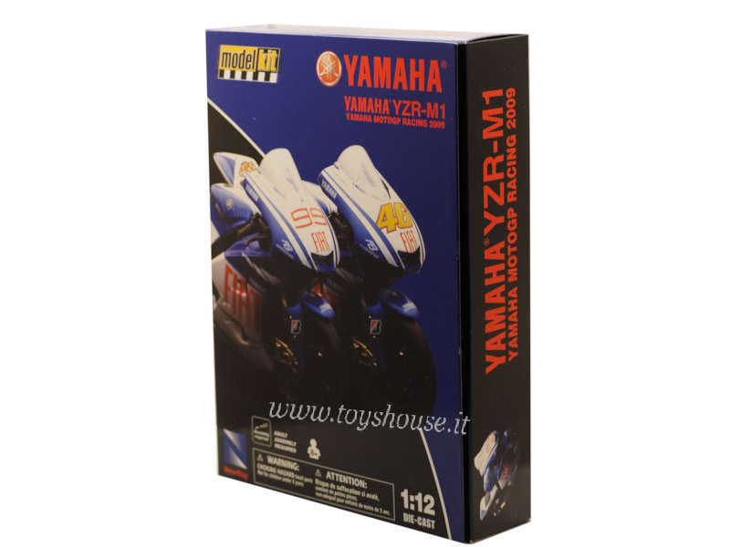 New Ray 1:12 scale item 57215 Kit Model Yamaha YZR-M1 2009