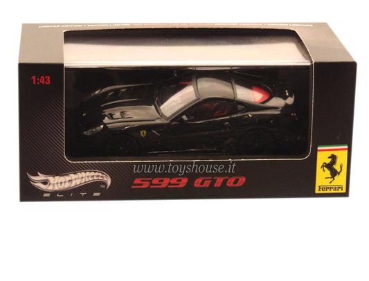 Hot Wheels 1:43 scale item T6932 Elite Ferrari 599 GTO 2010 Limited Edition 10000 pcs