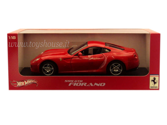 Hot Wheels 1:18 scale item P4398 Foundation Ferrari 599 GTB Fiorano