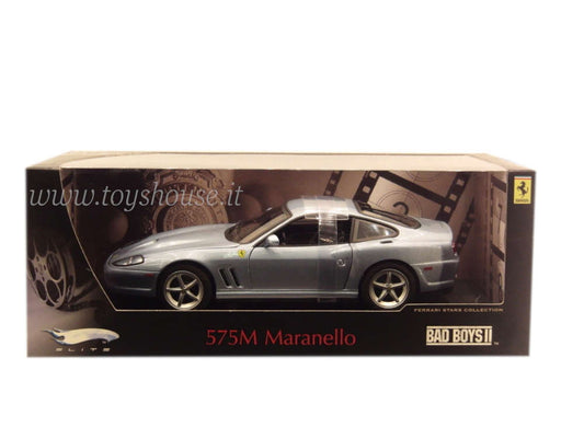 Hot Wheels 1:18 scale item P9906 Elite Ferrari 575 M Maranello Bad Boys 2 Ferrari Stars Collection Limited Edition 5000 pcs