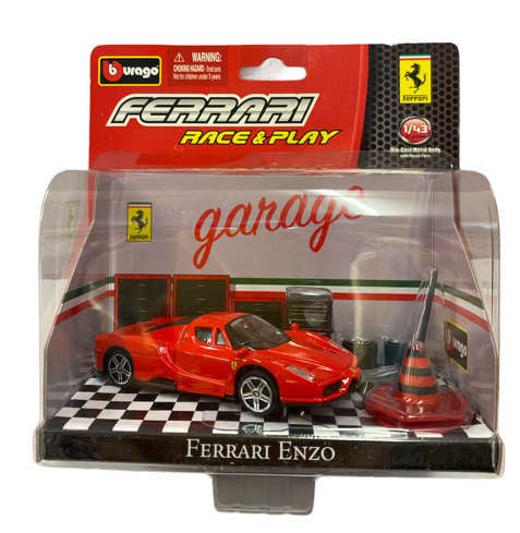 Bburago scala 1:43 articolo 18-31100 Ferrari Race and Play Garage