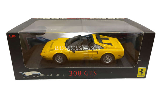 Hot Wheels 1:18 scale item P9898 Elite Ferrari 308 GTS Limited Edition 5000 pcs