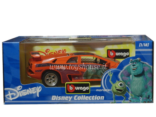 Bburago scala 1:18 articolo 2005 Disney Collection Lamborghini Diablo Monsters & Co