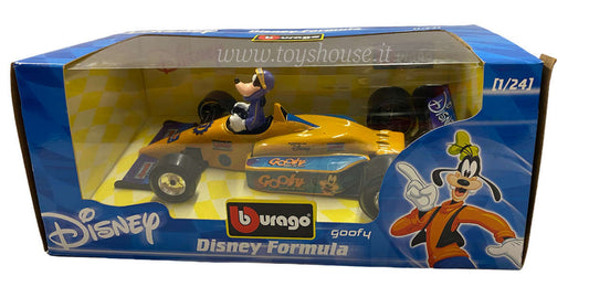 Bburago scala 1:24 articolo 2904 Disney Collection F1 Racing Goofy