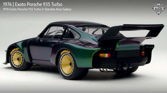 Exoto scala 1:18 articolo PRM11110 Racing Legends Collection Porsche 935 Turbo Standox Avus Galaxy