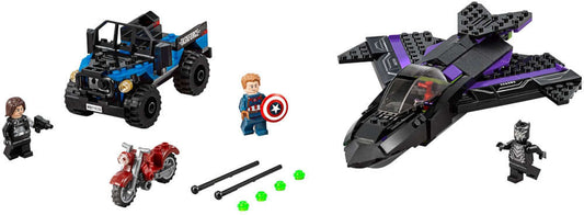 Lego Marvel Super Heroes 76047 L'Inseguimento di Pantera Nera