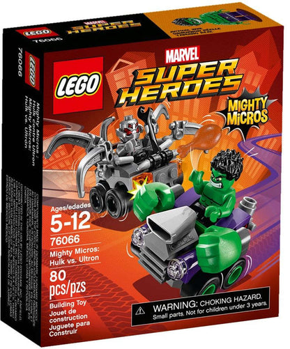 Lego Marvel Super Heroes 76066 Mighty Micros Hulk contro Ultron