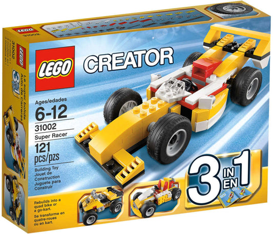 Lego Creator 3in1 31002 Il Super Bolide