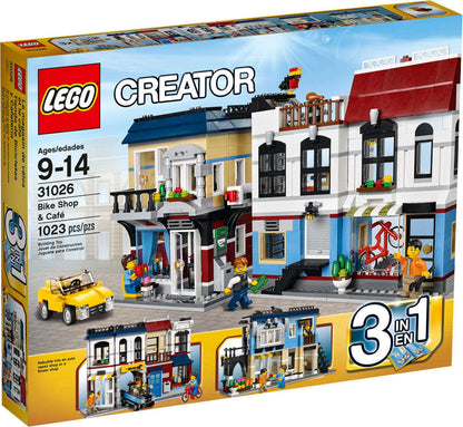 Lego Creator 3in1 31026 Cafe Bar and Bike Shop