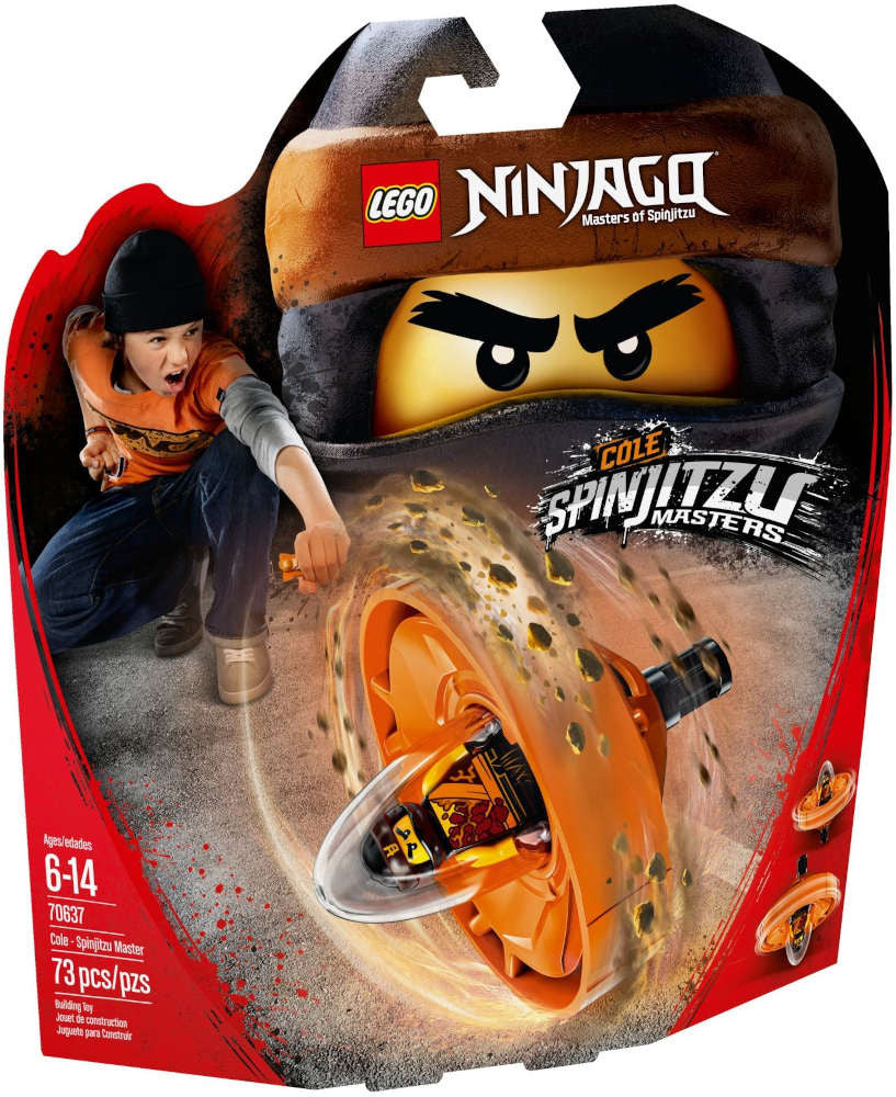 Lego Ninjago 70637 Cole Master of Spinjitzu