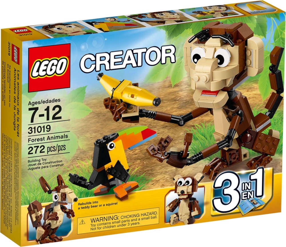 Lego Creator 3in1 31019 Jungle Animals