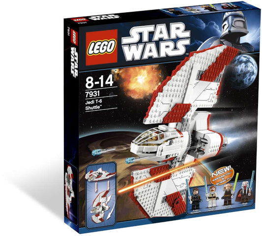 Lego Star Wars 7931 T-6 Jedi Shuttle