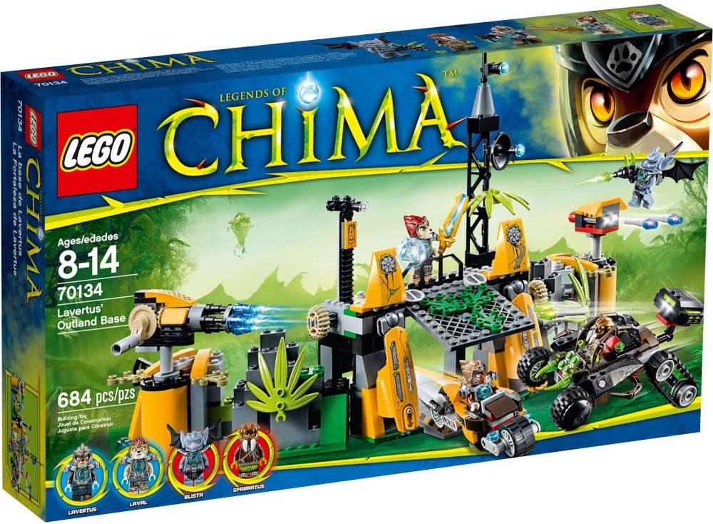 Lego Legends of Chima 70134 Lavertus' Stronghold