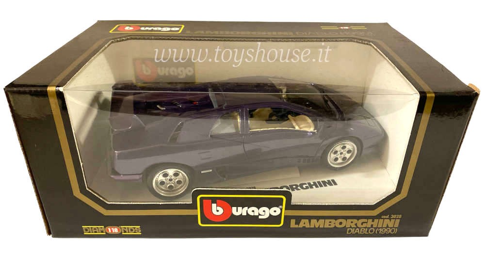 Bburago scala 1:18 articolo 3028 Diamonds Collection Lamborghini Diablo