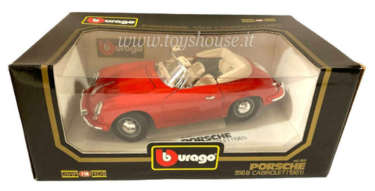 Bburago scala 1:18 articolo 3031 Diamonds Collection Porsche 356 B Cabriolet