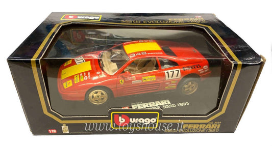 Bburago scala 1:18 articolo 3029 Diamonds Collection Ferrari 348 TB Evoluzione Brummel