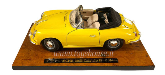 Bburago scala 1:18 articolo 3731 Exclusive Collection Porsche 356 B Cabriolet Base in Radica