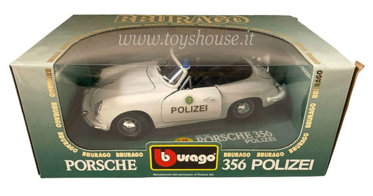 Bburago scala 1:18 articolo 3331 Gold Collection Porsche 356 Polizei