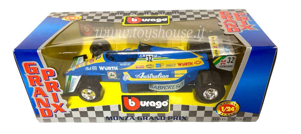 Bburago 1:24 scale item 6132 Grand Prix Collection Monza Grand Prix