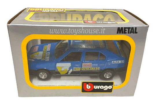 Bburago scala 1:24 articolo 0193 Super Collection Alfa Romeo 33 Quadrifoglio Transafricana