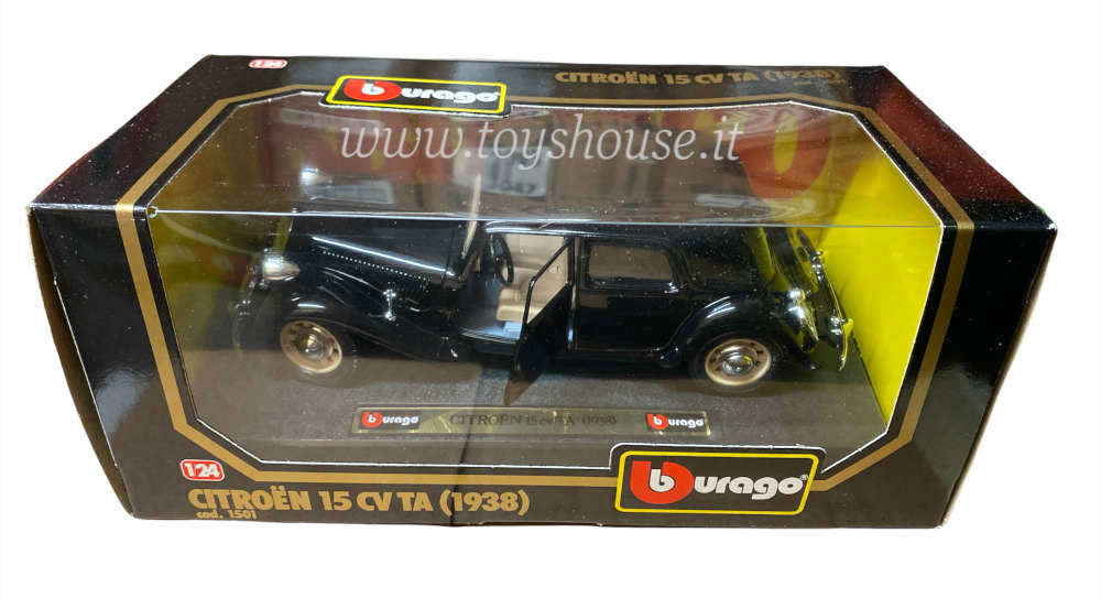 Bburago 1:24 scale item 1501 Bijoux Collection Citroen 15 CV TA