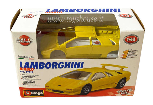 Bburago scala 1:43 articolo 49410 1:43 Kit Collection Lamborghini Diablo