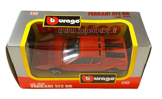 Bburago 1:43 scale item 4133 1:43 Collection Ferrari 512 BB