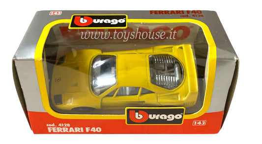 Bburago 1:43 scale item 4128 1:43 Collection Ferrari F40