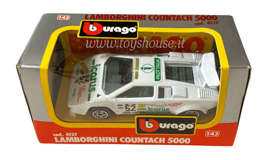 Bburago 1:43 scale item 4127 1:43 Collection Lamborghini Countach 5000