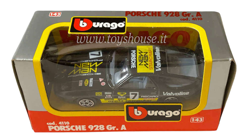 Bburago 1:43 scale item 4110 1:43 Collection Porsche 928 Gr. A