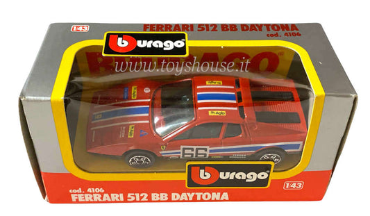 Bburago 1:43 scale item 4106 1:43 Collection Ferrari 512 BB Daytona
