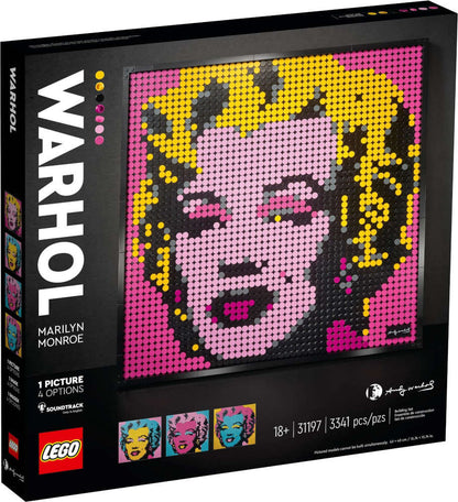 Lego Art 31197 Wharol Marilyn Monroe