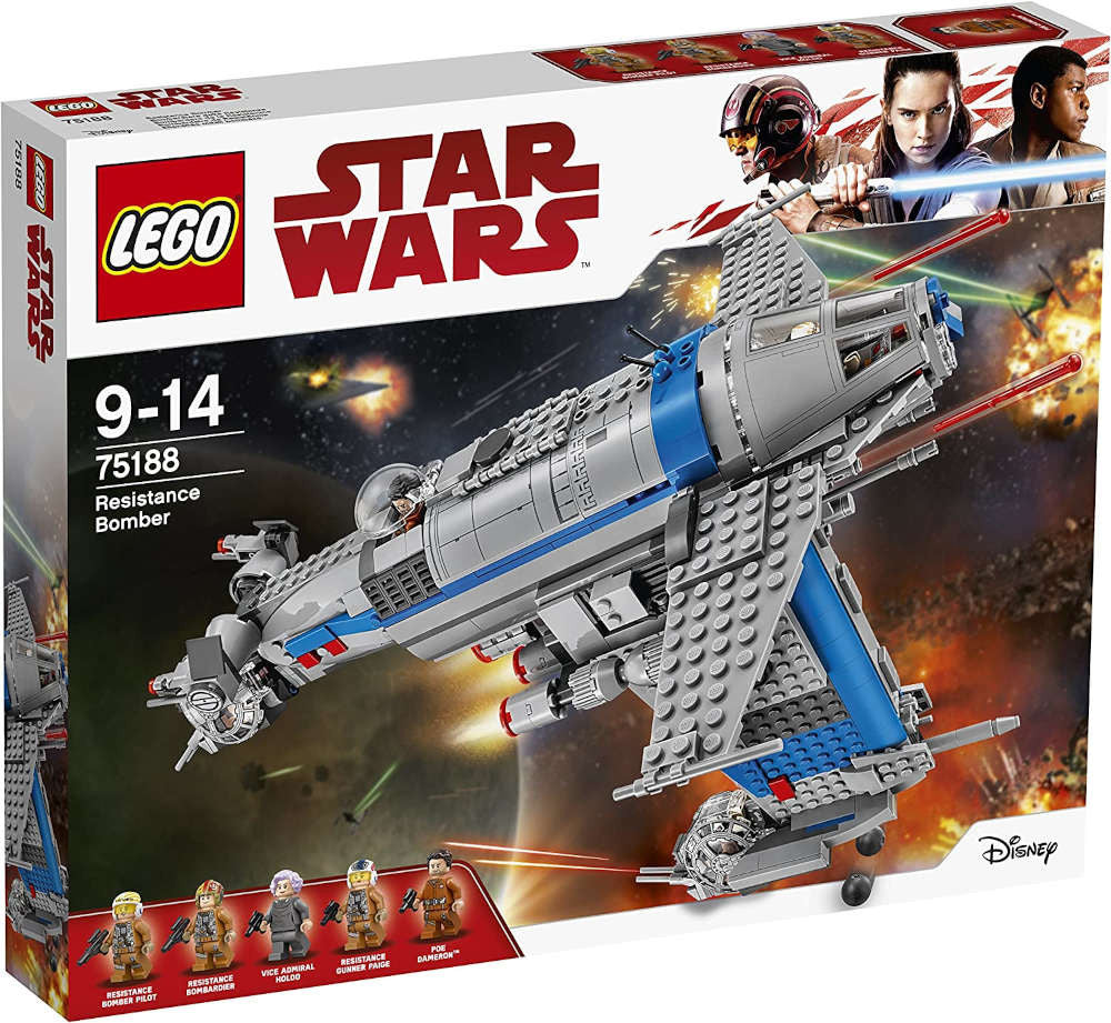 Lego Star Wars 75188 Bombardiere della Resistenza