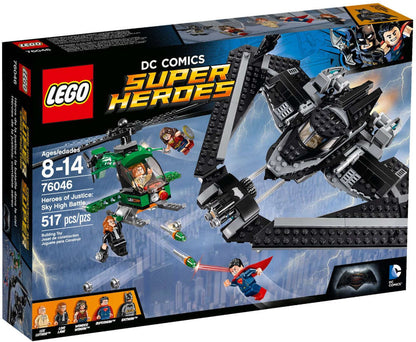 Lego DC Comics Super Heroes 76046 Eroi della Giustizia: Battaglia nei Cieli